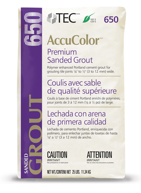 AccuColor® Premium Sanded Grout